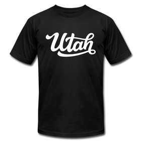 Utah T-Shirt - Hand Lettered Unisex Utah T Shirt - black