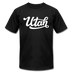 Utah T-Shirt - Hand Lettered Unisex Utah T Shirt - black