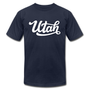 Utah T-Shirt - Hand Lettered Unisex Utah T Shirt - navy