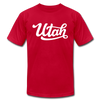 Utah T-Shirt - Hand Lettered Unisex Utah T Shirt - red