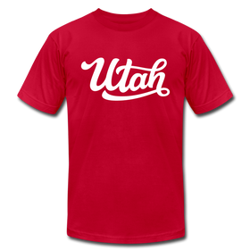 Utah T-Shirt - Hand Lettered Unisex Utah T Shirt - red