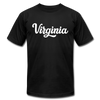 Virginia T-Shirt - Hand Lettered Unisex Virginia T Shirt - black