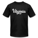 Virginia T-Shirt - Hand Lettered Unisex Virginia T Shirt - black