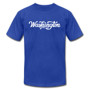 Washington T-Shirt - Hand Lettered Unisex Washington T Shirt - royal blue
