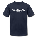 Washington T-Shirt - Hand Lettered Unisex Washington T Shirt - navy