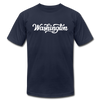 Washington T-Shirt - Hand Lettered Unisex Washington T Shirt - navy