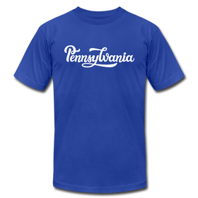 Pennsylvania T-Shirt - Hand Lettered Unisex Pennsylvania T Shirt - royal blue