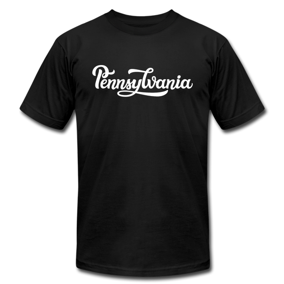 Pennsylvania T-Shirt - Hand Lettered Unisex Pennsylvania T Shirt - black