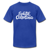 South Carolina T-Shirt - Hand Lettered Unisex South Carolina T Shirt - royal blue