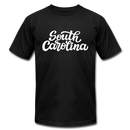 South Carolina T-Shirt - Hand Lettered Unisex South Carolina T Shirt - black