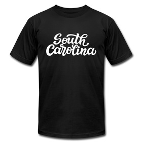 South Carolina T-Shirt - Hand Lettered Unisex South Carolina T Shirt - black