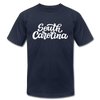 South Carolina T-Shirt - Hand Lettered Unisex South Carolina T Shirt - navy