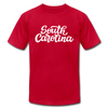 South Carolina T-Shirt - Hand Lettered Unisex South Carolina T Shirt - red