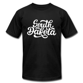 South Dakota T-Shirt - Hand Lettered Unisex South Dakota T Shirt - black