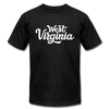 West Virginia T-Shirt - Hand Lettered Unisex West Virginia T Shirt - black