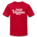 West Virginia T-Shirt - Hand Lettered Unisex West Virginia T Shirt - red