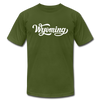 Wyoming T-Shirt - Hand Lettered Unisex Wyoming T Shirt