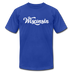 Wisconsin T-Shirt - Hand Lettered Unisex Wisconsin T Shirt - royal blue