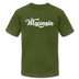 Wisconsin T-Shirt - Hand Lettered Unisex Wisconsin T Shirt - olive