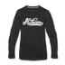 Alabama Long Sleeve T-Shirt - Hand Lettered Unisex Alabama Long Sleeve Shirt - black
