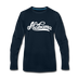 Alabama Long Sleeve T-Shirt - Hand Lettered Unisex Alabama Long Sleeve Shirt - deep navy