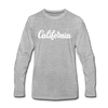 California Long Sleeve T-Shirt - Hand Lettered Unisex California Long Sleeve Shirt