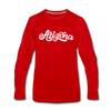 Arizona Long Sleeve T-Shirt - Hand Lettered Unisex Arizona Long Sleeve Shirt - red