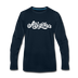 Arizona Long Sleeve T-Shirt - Hand Lettered Unisex Arizona Long Sleeve Shirt - deep navy