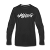 Arkansas Long Sleeve T-Shirt - Hand Lettered Unisex Arkansas Long Sleeve Shirt - black