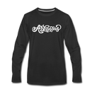 Arkansas Long Sleeve T-Shirt - Hand Lettered Unisex Arkansas Long Sleeve Shirt - black