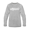 Arkansas Long Sleeve T-Shirt - Hand Lettered Unisex Arkansas Long Sleeve Shirt - heather gray