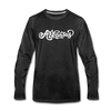 Arkansas Long Sleeve T-Shirt - Hand Lettered Unisex Arkansas Long Sleeve Shirt - charcoal gray