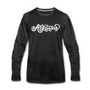 Arkansas Long Sleeve T-Shirt - Hand Lettered Unisex Arkansas Long Sleeve Shirt - charcoal gray