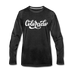 Colorado Long Sleeve T-Shirt - Hand Lettered Unisex Colorado Long Sleeve Shirt - charcoal gray