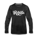 Florida Long Sleeve T-Shirt - Hand Lettered Unisex Florida Long Sleeve Shirt - charcoal gray