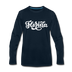 Florida Long Sleeve T-Shirt - Hand Lettered Unisex Florida Long Sleeve Shirt - deep navy