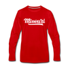 Missouri Long Sleeve T-Shirt - Hand Lettered Unisex Missouri Long Sleeve Shirt