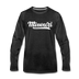 Missouri Long Sleeve T-Shirt - Hand Lettered Unisex Missouri Long Sleeve Shirt - charcoal gray