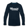 Missouri Long Sleeve T-Shirt - Hand Lettered Unisex Missouri Long Sleeve Shirt