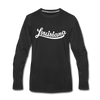 Louisiana Long Sleeve T-Shirt - Hand Lettered Unisex Louisiana Long Sleeve Shirt - black