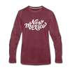 New Mexico Long Sleeve T-Shirt - Hand Lettered Unisex New Mexico Long Sleeve Shirt