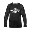 New Mexico Long Sleeve T-Shirt - Hand Lettered Unisex New Mexico Long Sleeve Shirt
