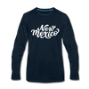 New Mexico Long Sleeve T-Shirt - Hand Lettered Unisex New Mexico Long Sleeve Shirt
