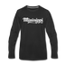 Mississippi Long Sleeve T-Shirt - Hand Lettered Unisex Mississippi Long Sleeve Shirt - black