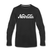 Nevada Long Sleeve T-Shirt - Hand Lettered Unisex Nevada Long Sleeve Shirt