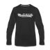 Massachusetts Long Sleeve T-Shirt - Hand Lettered Unisex Massachusetts Long Sleeve Shirt - black