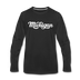 Michigan Long Sleeve T-Shirt - Hand Lettered Unisex Michigan Long Sleeve Shirt - black
