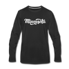 Minnesota Long Sleeve T-Shirt - Hand Lettered Unisex Minnesota Long Sleeve Shirt - black