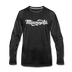 Minnesota Long Sleeve T-Shirt - Hand Lettered Unisex Minnesota Long Sleeve Shirt - charcoal gray