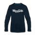 Minnesota Long Sleeve T-Shirt - Hand Lettered Unisex Minnesota Long Sleeve Shirt - deep navy